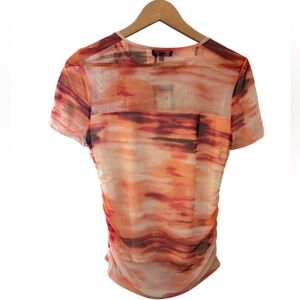 DKNY Orange Blouse - M